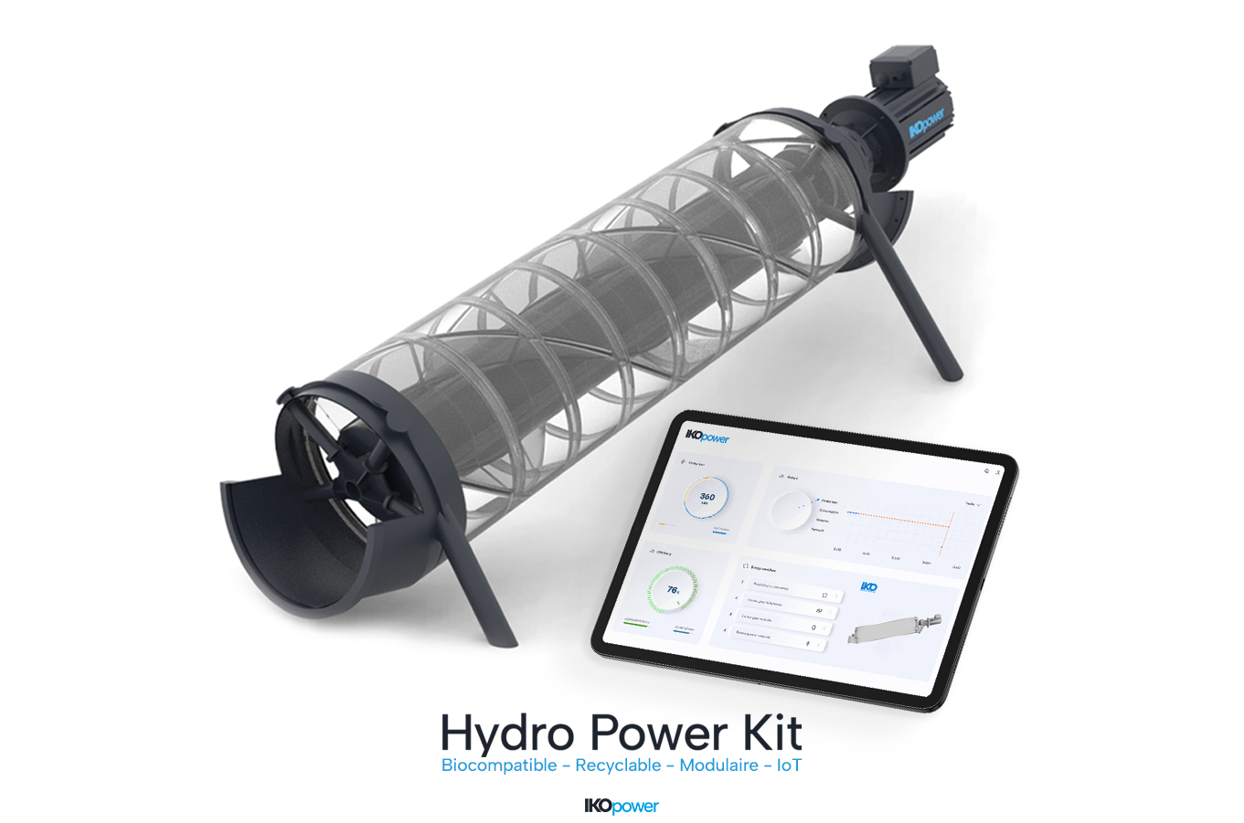 IKO Hydro Power Kit - turbine hydroélectrique 4.0 - IKO Power
